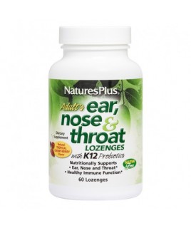 Nature's Plus Ear Nose & Throat 60Lozenges